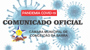 Câmara de Conceição da Barra adota novas medidas administrativas para redução de despesas e gestão de crise gerada pela pandemia Câmara de Conceição da Barra adota novas medidas administrativas para redução de despesas e gestão de crise gerada pela pandemia