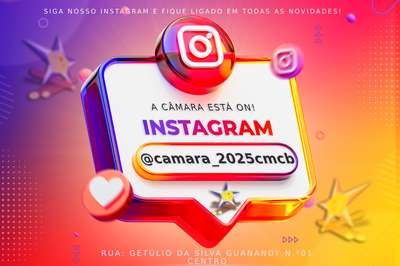 Câmara Municipal no Instagram