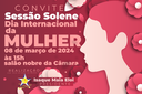  Sessão Solene Dia Internacional da Mulher