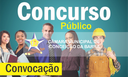 CONVOCAÇÃO Nº 01/2020 CONCURSO PÚBLICO