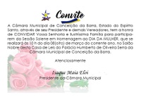 Sessão Solene Dia Internacional da Mulher