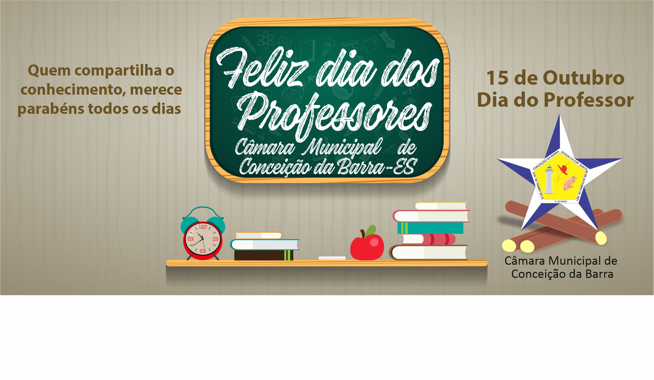 Sessão Solene em homenagem ao Dia do Professor