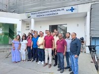 Vereadores na linha de frente pela saúde da Barra!